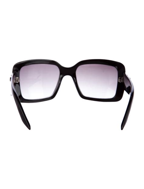 christian dior square sunglasses.